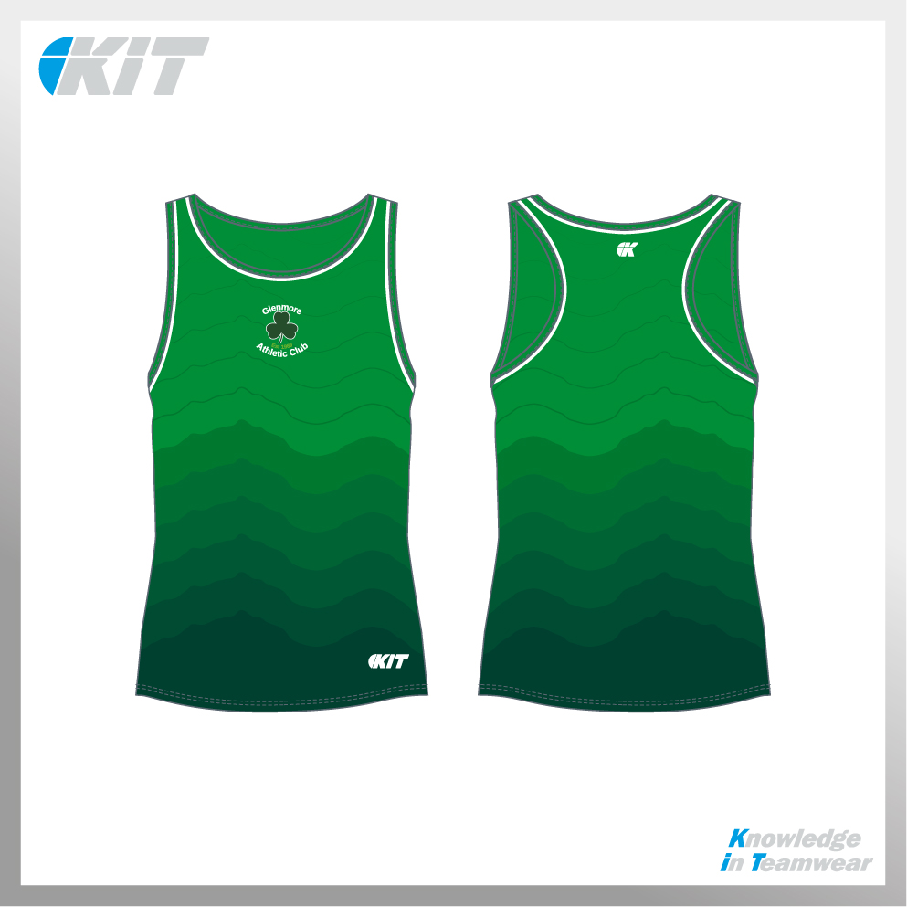 Glenmore AC Athletics Vest KIT Sportswear