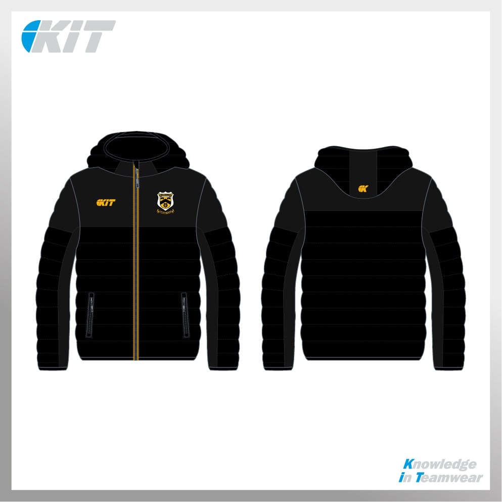 Taibach RFC- Softshell puffer (Adult) - KIT Sportswear