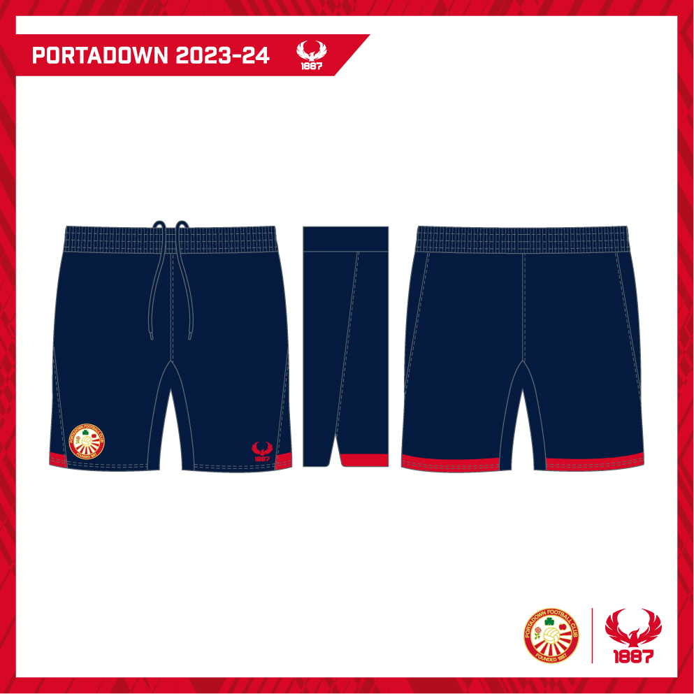 Portadown Youth Training Shorts (Kids) KIT Sportswear