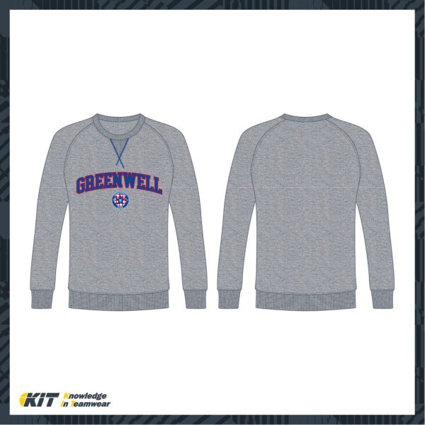 Greenwell Star FC - Varsity Sweatshirt (Grey)