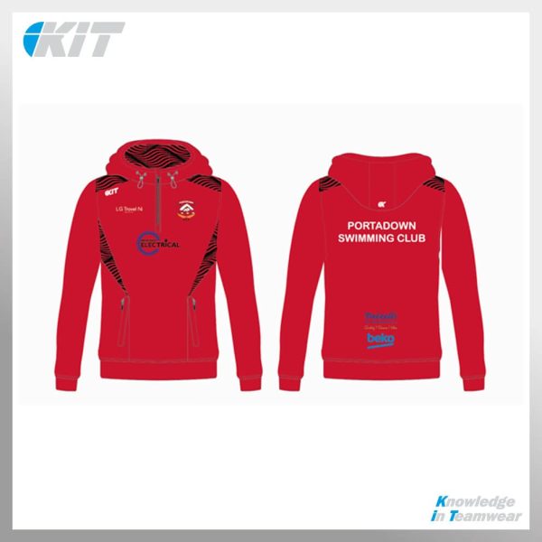 Portadown Swimming Club – 1/4 Zip Hoody