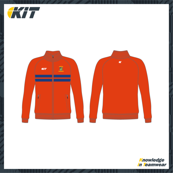 Cregagh Wanderers FC – Orange Retro Jacket