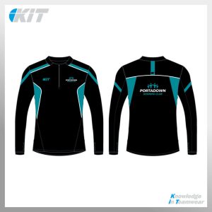 Portadown Running Club – Black Long Sleeve top (Ladies)