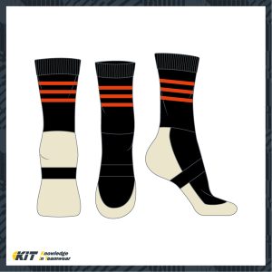 Barn United FC – Black Midi Socks Black
