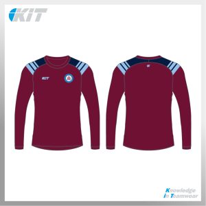 Andrews memorial primary school - Burgandy Long Sleeve T-Shirt