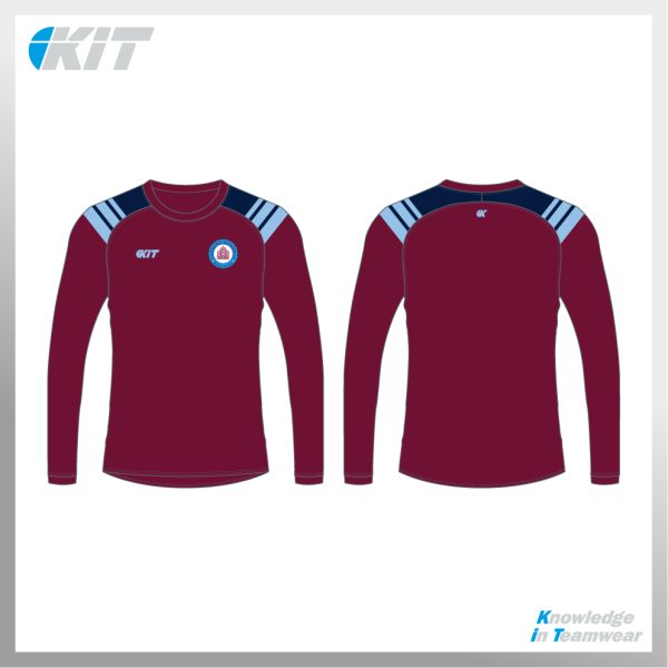 Andrews memorial primary school - Burgandy Long Sleeve T-Shirt