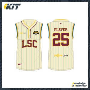 Lisburn Softball - Sleeveless Playing jersey Button Collar