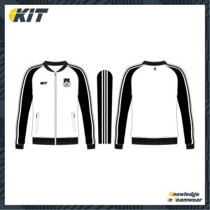 Ards Rugby – White Retro Track Top