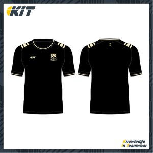 Ards Rugby – Black Retro T-Shirt