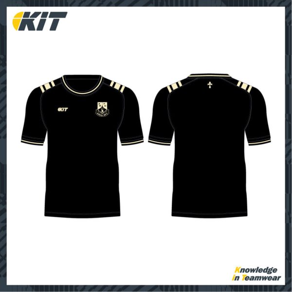 Ards Rugby – Black Retro T-Shirt