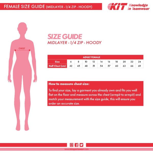 Dundonald Primary School – Ladies Midlayer (Red) - Image 2