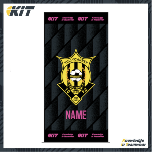 Tullycarnet FC – Beach Towel Pink