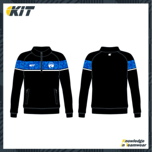 The River Centre – Black 1/4 Zip