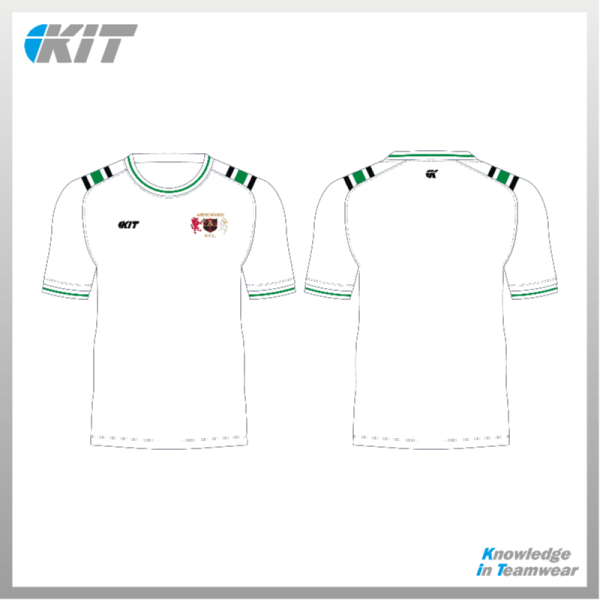 Abercwmboi RFC – White Retro T-Shirt