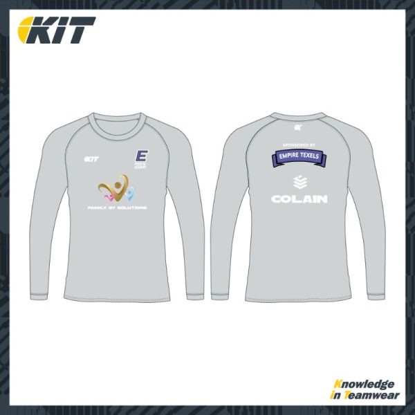 Empire Rugby - Grey Long Sleeve T-Shirt
