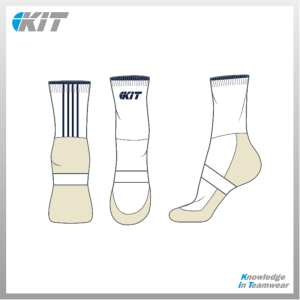 Llantwit RFC – Midi Socks white/Black