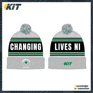 Changing Lives NI – Grey Bobble Hat