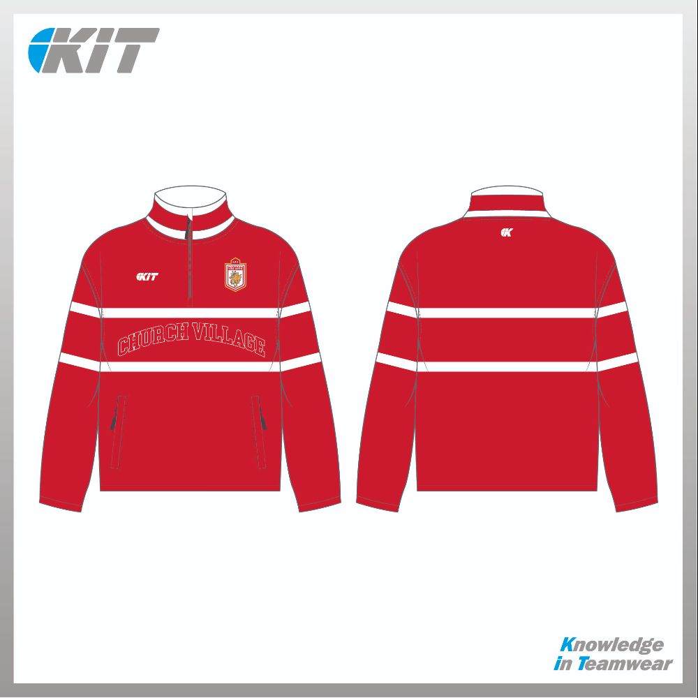Church Village FC – Retro Quarter Zip