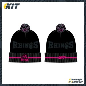 Llantwit Fadre RFC Rhinos – Ladies Bobble Hat