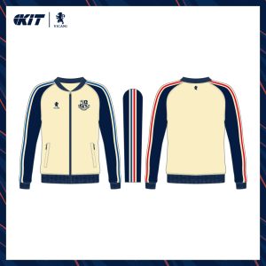 Loughgall FC - Retro Track Top (Cream)