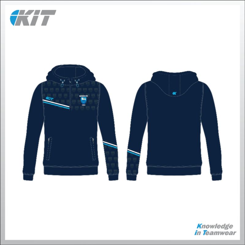 Bargoed RFC – 1/4 Zip Hoody