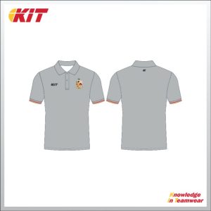 Lurgan RFC – Grey Cotton Polo