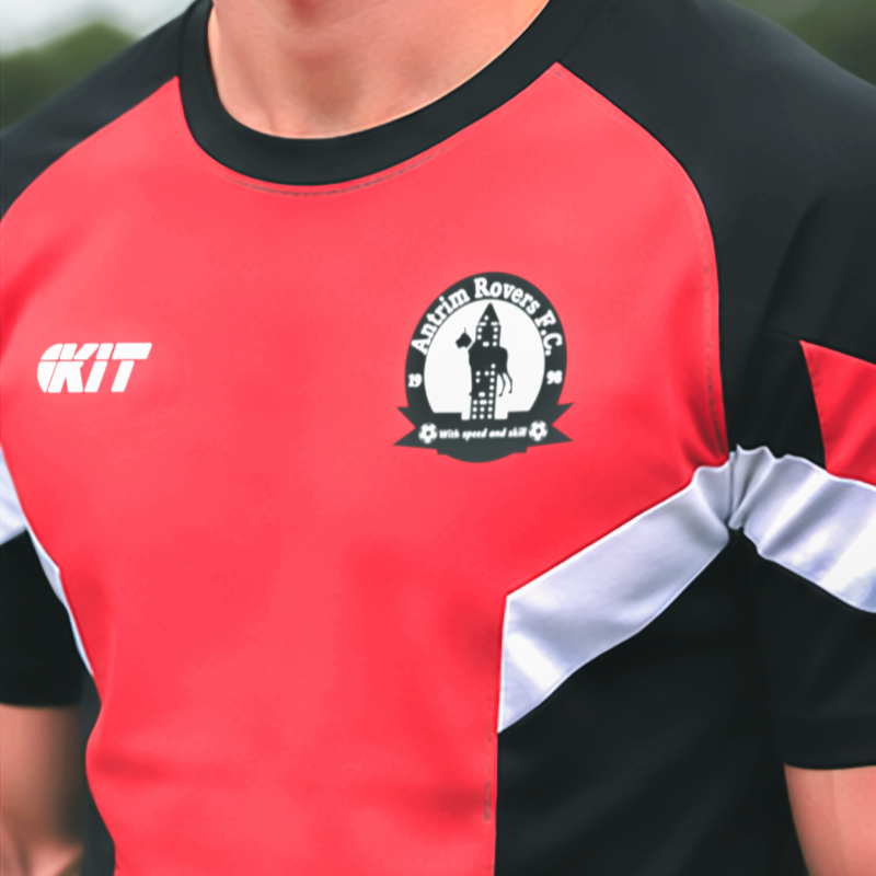 Antrim rovers football club - T-Shirt - Image 3