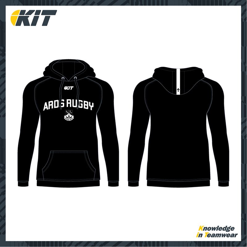 Ards Rugby Club – Black Varsity Hoody