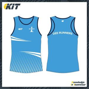 Dee Runners – Ladies Blue Vest