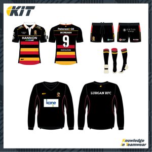 Lurgan RFC - Full Playing Kit & Wet Top (Adults)