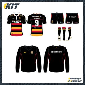 Lurgan RFC - Full Playing Kit & Wet Top (Adults)