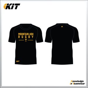 Mountain Ash RFC – Cotton Varsity T-Shirt