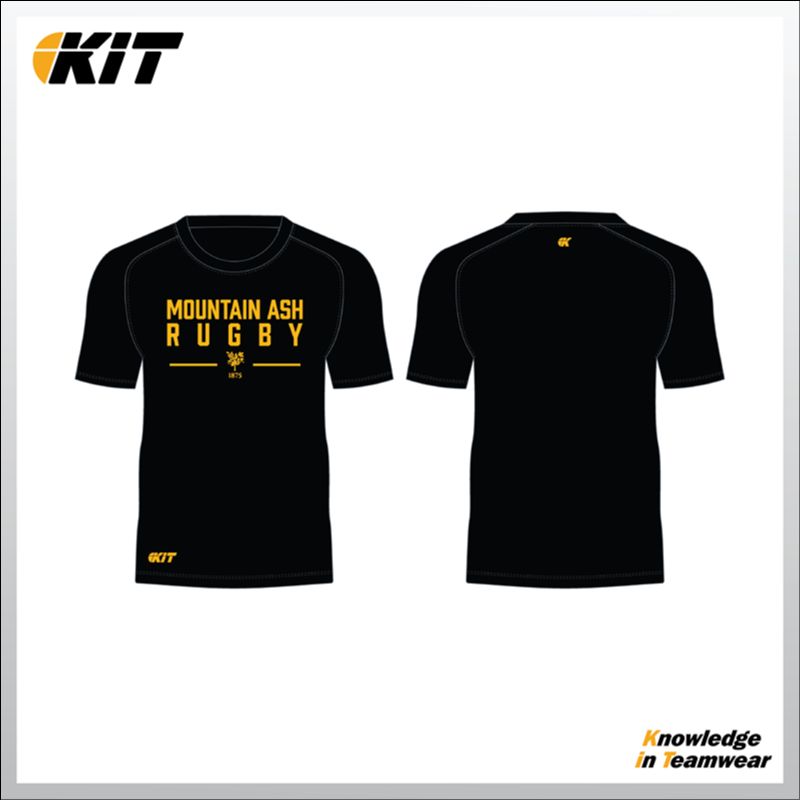 Mountain Ash RFC – Cotton Varsity T-Shirt