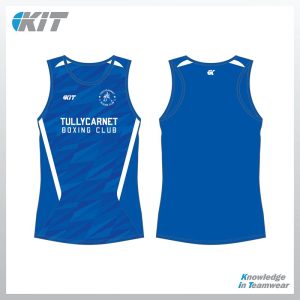Tullycarnet Boxing Club - Blue Boxing Vest